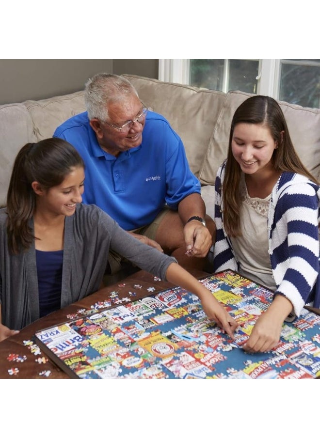 WHITE MOUNTAIN - White Mountain Puzzles Lakeside Cabin, 1000 Piece Jigsaw Puzzle - Image 1