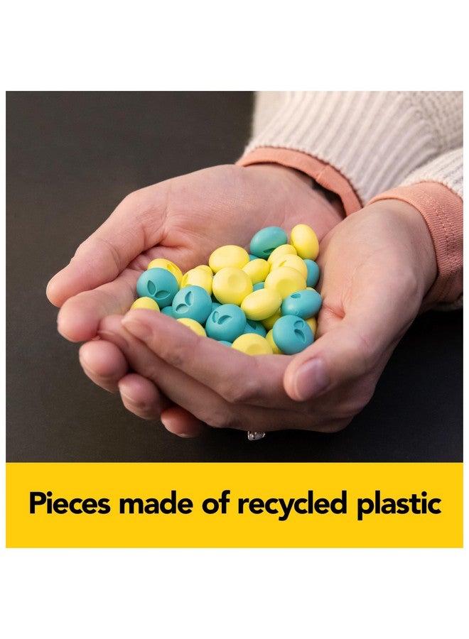 Spin Master Games كلاسيكيات ذهنية، لعبة مانكالا مصنوعة من الخيزران والبلاستيك المعاد تدويره ليوم الأرض، منتجات صديقة للبيئة للبالغين والأطفال من عمر 8 سنوات وما فوق - Image 5