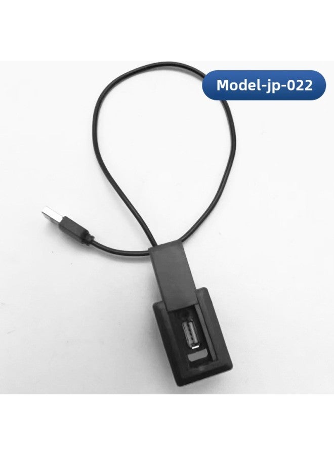 Backpack Usb Charging Cable Bag Android Data Cable Luggage External Usb Charging Cable Interface Accessories-Color:Model-jp-022 (ordinary Fast Charging Type)  - Image 1