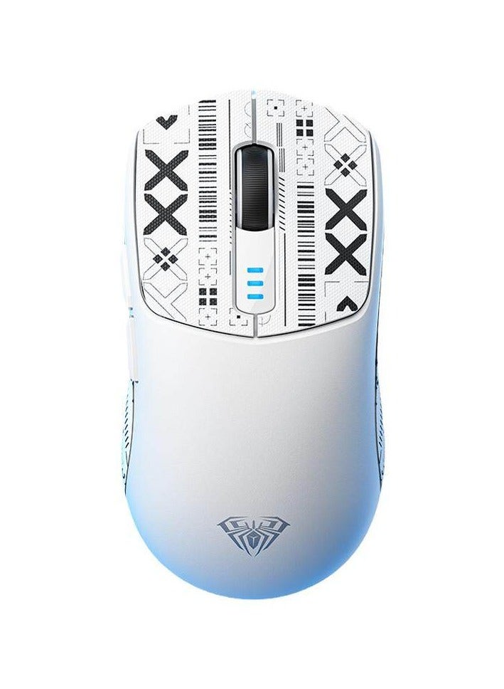 أولا ماوس لاسلكي AULA SC580 مزود بتقنية البلوتوث/2.4G/Type-C وبطارية 500 مللي أمبير/ساعة مع دعم 6 سرعات DPI للألعاب - Image 1