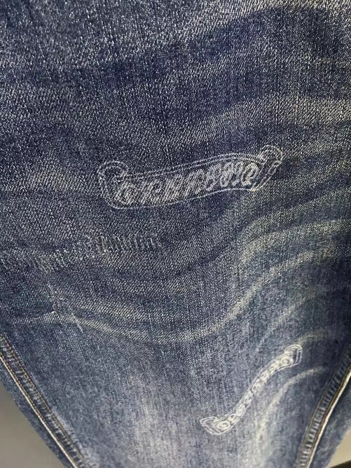 Unisex Classic Denim Jeans Loose Fit Daily Outdoor Wear - Image 5