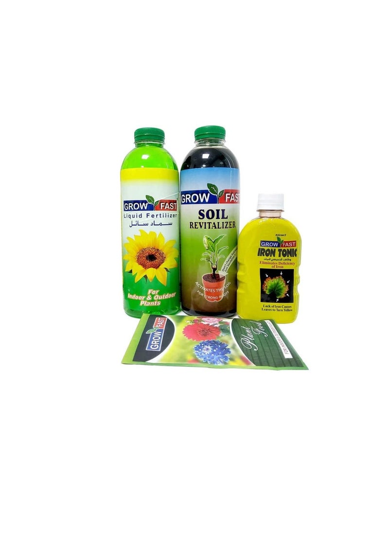GROW FAST Grow Fast Fertilizers, Plant Food, Iron Tonic for Outdoor & Indoor Plants  - Image 2