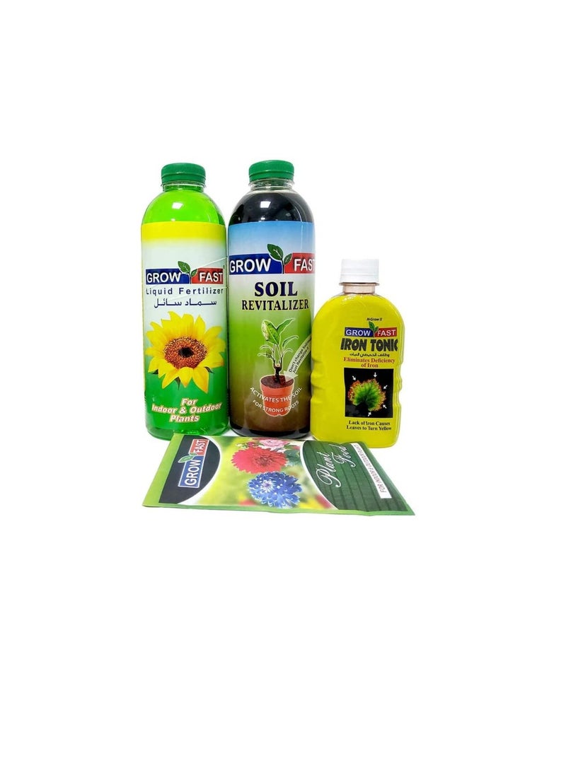 GROW FAST Grow Fast Fertilizers, Plant Food, Iron Tonic for Outdoor & Indoor Plants  - Image 3