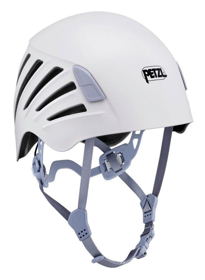 Petzl BOREA Women's Durable Helmet with TOP & Side Enhanced Protection, S/M, Lilac White - Image 1