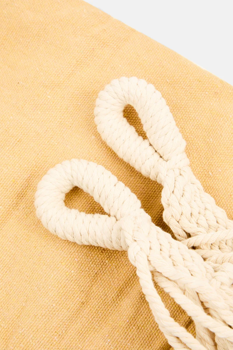 Muy Mucho Cotton Rope Hammock 200 x 100 cm, Beige