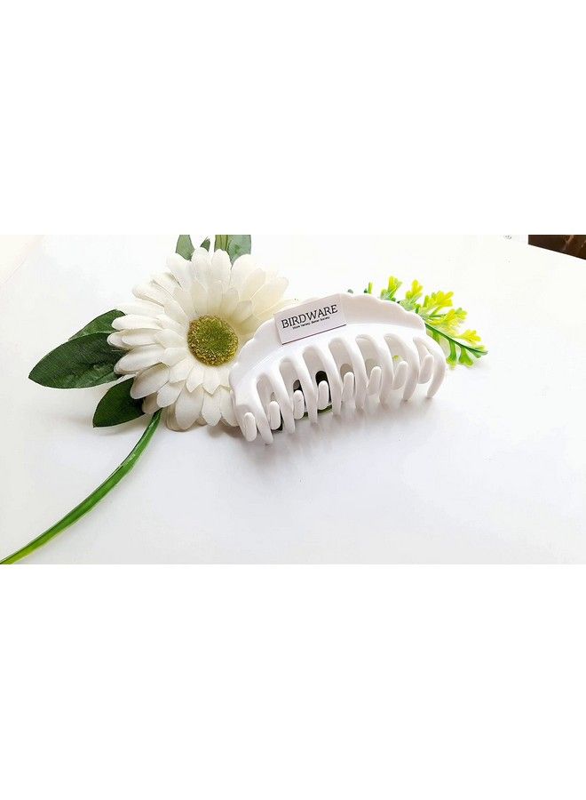BIRDWARE Big Size Black White Acrylic No Slip Tight Grip Hair Clip Xl Jumbo Big Hair Clutcher For Women And Girls Pack Of 3 - Image 3