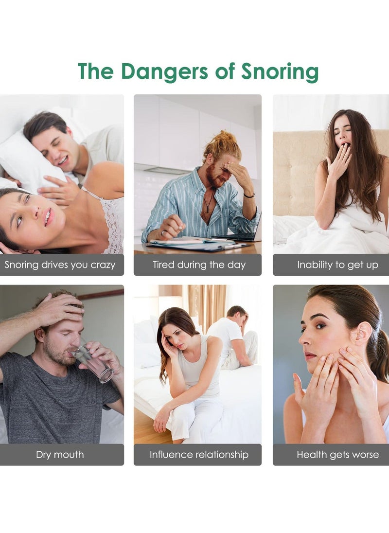 Generic - Anti Snoring Device, Helps Stop Snoring Anti Snoring Mouthpiece, Snoring Solution Sleeping Bite Guard, Comfortable and Adjustable Grinding Mouthpiece - Image 1