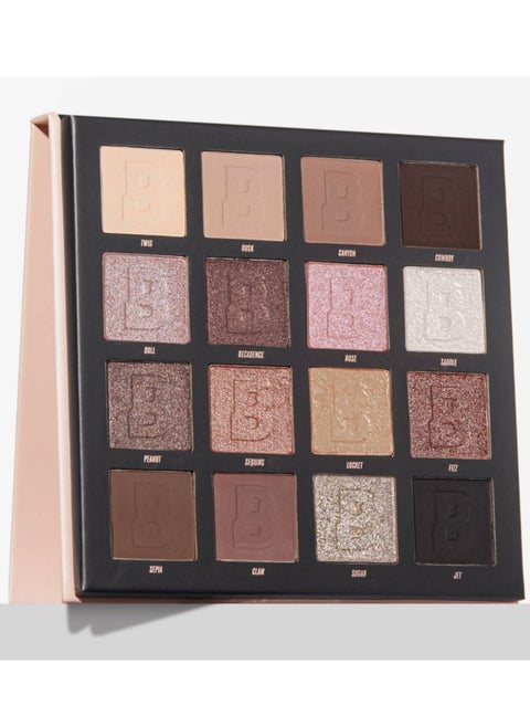 Neutral 16 colour eyeshadow palette