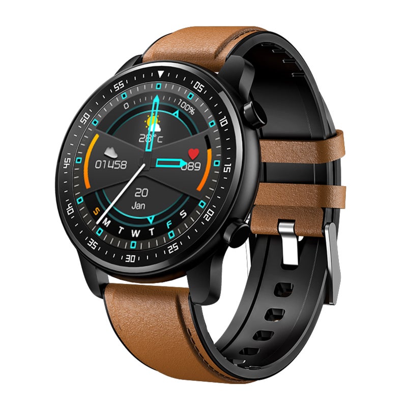 MT1 Smart Watch Fitness Tracker Smart Bracelet Sport Band Music Control App Message Reminder BT Call Heart Rate Blood Pressure Sleep Monitoring Recording Color Touch Screen Message Push - Image 1