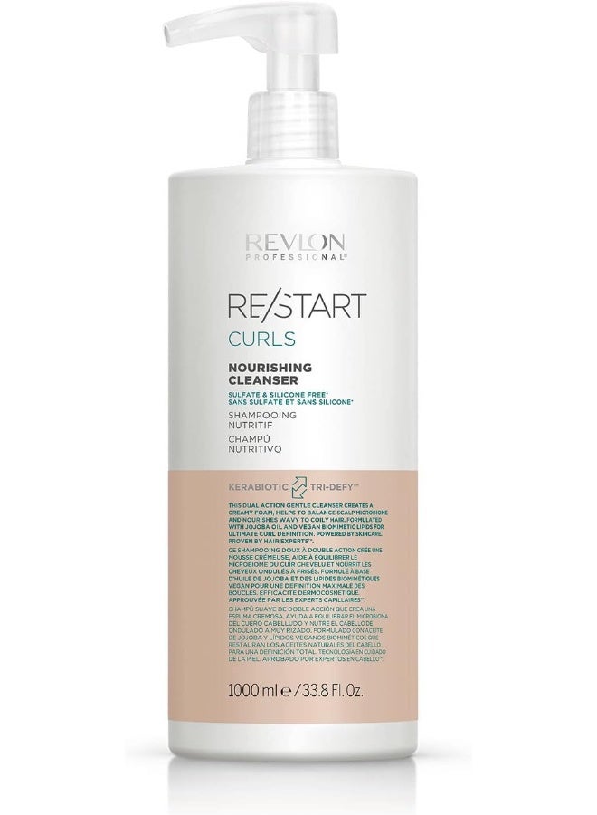 Revlon Professional Re/Start Curls Nourishing Cleanser 1000 ml - Image 1