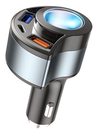 Multifunction Car Charger, 4 in1 Quick Charge 3.0 Cigarette Lighter Adapter, Car USB Charger Adapter Multi Port, 12V-24V Car Adapter Compatible with iPhone 14/13/12/11/XS/XR/8/7 iPad Samsung Dash Cam - pzsku/Z74AFC27C3D16C0526A4FZ/45/_/1722791149/8ed8c688-aa5c-4cd2-b655-46942bce6b47