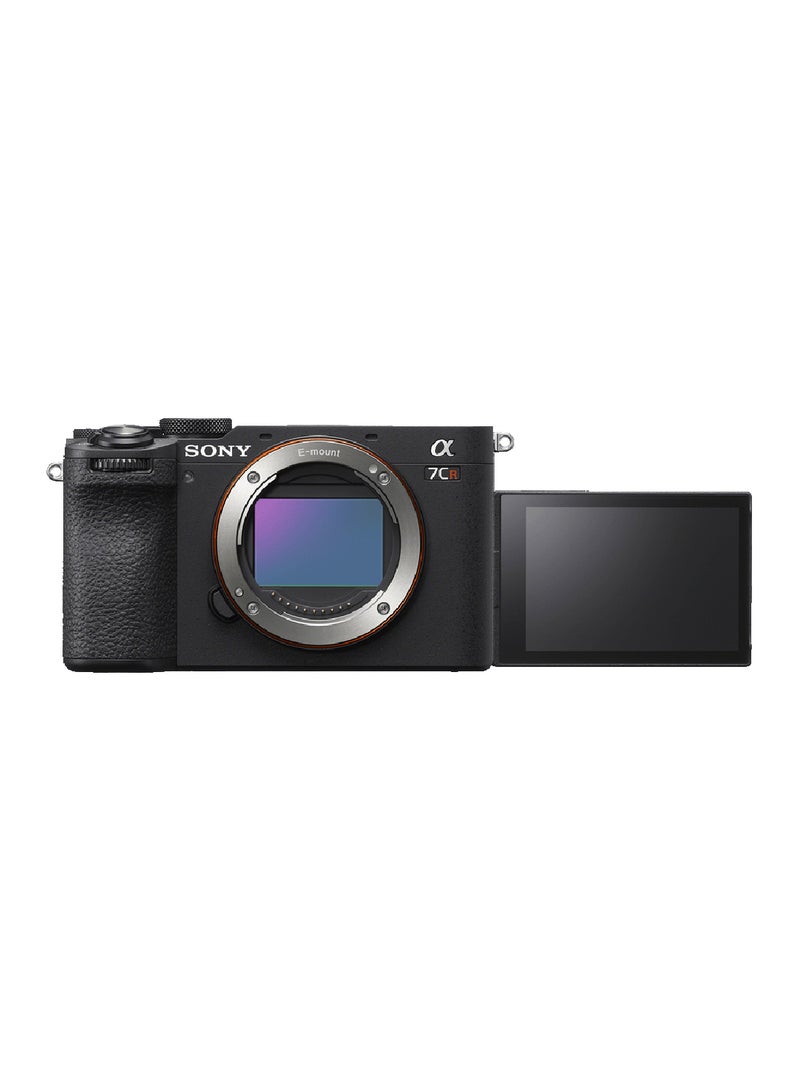 Sony Alpha 7CR ILCE-7CR Black | High Resolution Compact Full-frame Camera, Body Only, 1 Year Warranty - Image 2
