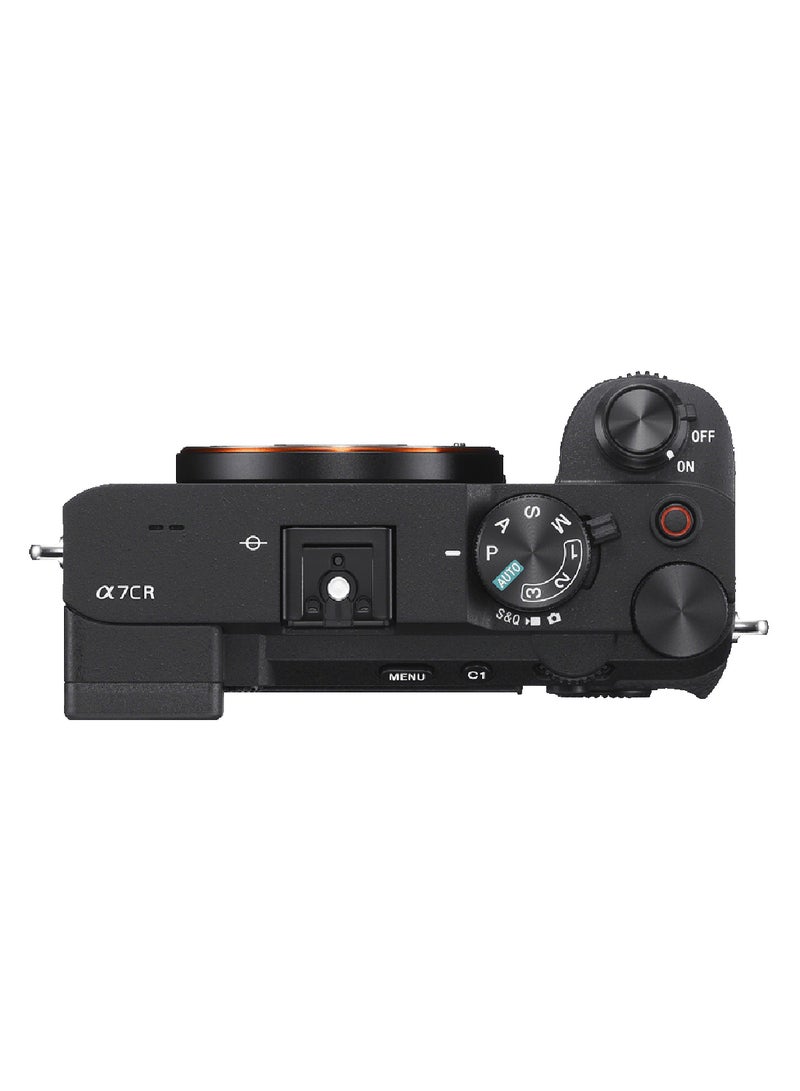 Sony Alpha 7CR ILCE-7CR Black | High Resolution Compact Full-frame Camera, Body Only, 1 Year Warranty - Image 4