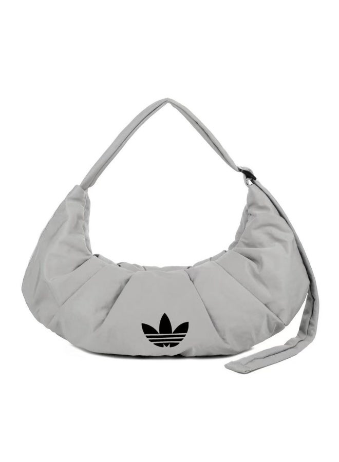 Adidas Outdoor Large Capacity Crossbody Running Bag, Grey - Image 1