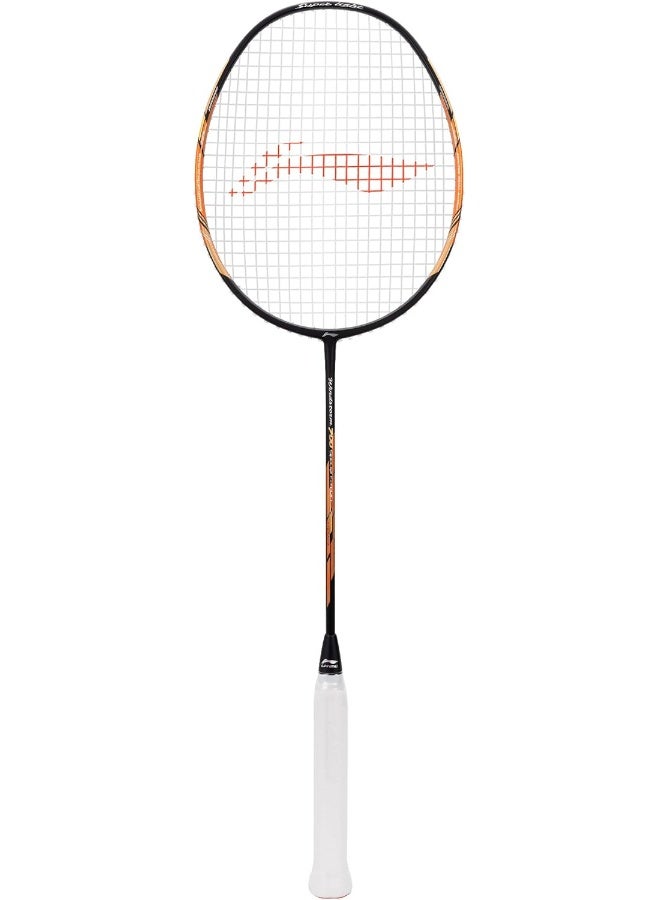 Li-Ning Racket - Windstorm 72 (Black/Gold) With Cover - Image 1
