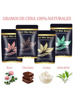 Joyeworld Warmer waxer Brazilian waxer kit with 4 packs of hard wax beads and tools, professional waxer for face, legs, underarms and bikini hair removal  - Image 5
