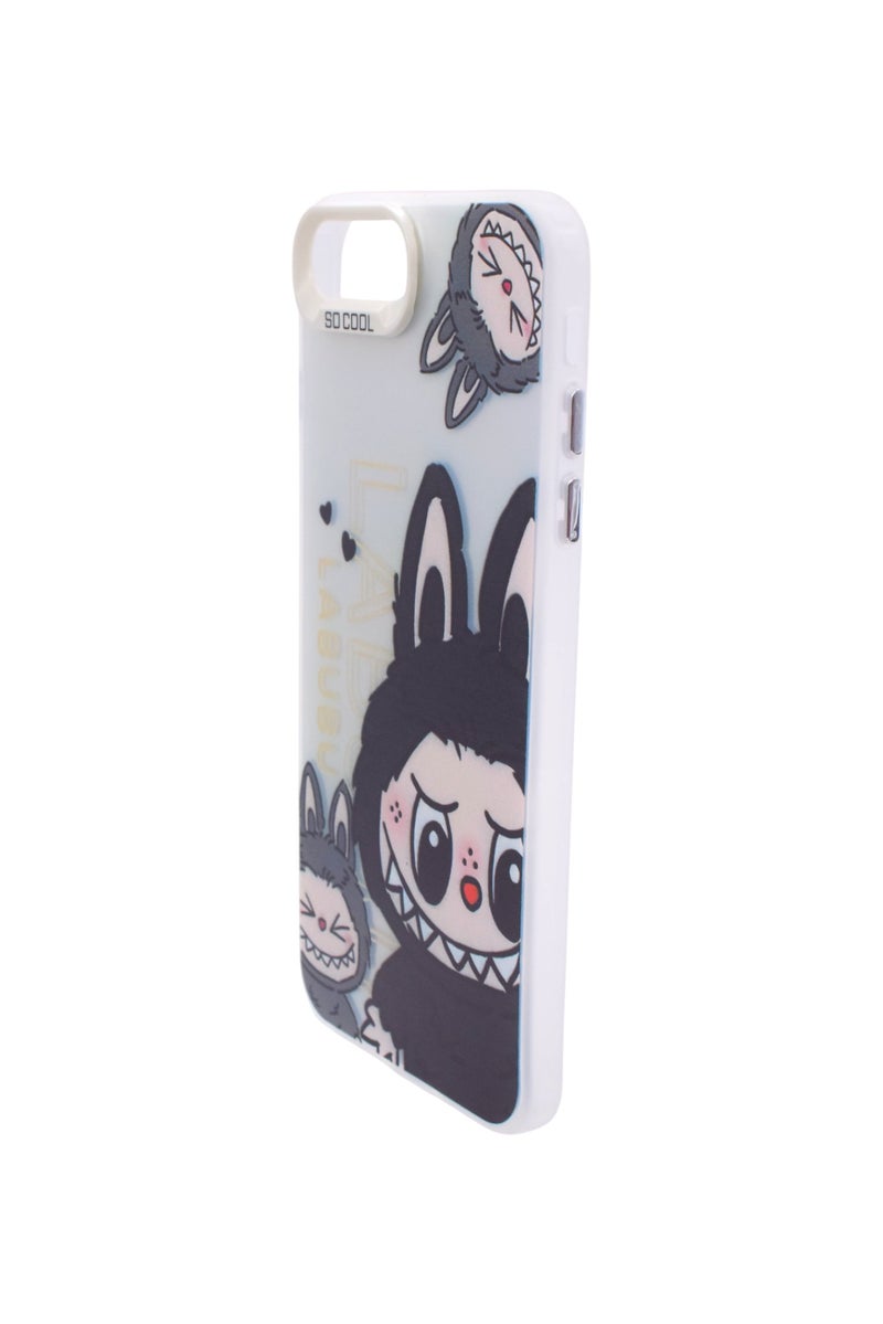 TPU LABUBU Printed Back Cover Case For iPhone 7 Plus - Multicolor CFS904 - Image 3
