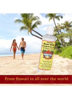 Maui Babe Maui Babe After Browning Lotion, Tan Enhancer & Healer - After Sun Tan Extender Body Lotion To Prevent Tan Fading- Natural Moisturizing & Healing After Sun Care Cream- Made In USA, 8 Ounces  - Image 5