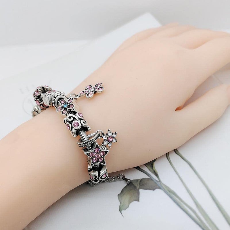 YIQIFLY 40pcs Jewelry Making Charms Rhinesotone Beads Assorted Colors and Styles Randomly (01) - Image 2