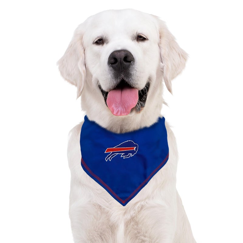 Pets First NFL Buffalo Bills TIE Bandana, Small/Medium. Dog Bandana Scarf Bib for Pet Cat Dog. The Ultimate Game-Day, Party Bandana (BUF-3550-S-M) - Image 5