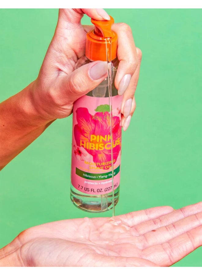 Tree Hut Pink Hibiscus Moisturizing Shave Oil - Image 5