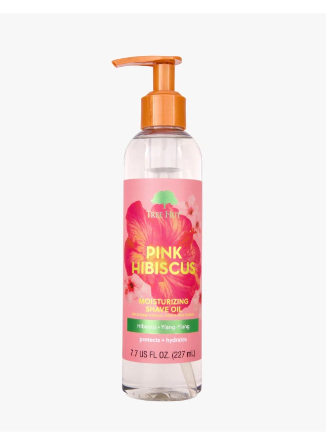 Tree Hut Pink Hibiscus Moisturizing Shave Oil - Image 1