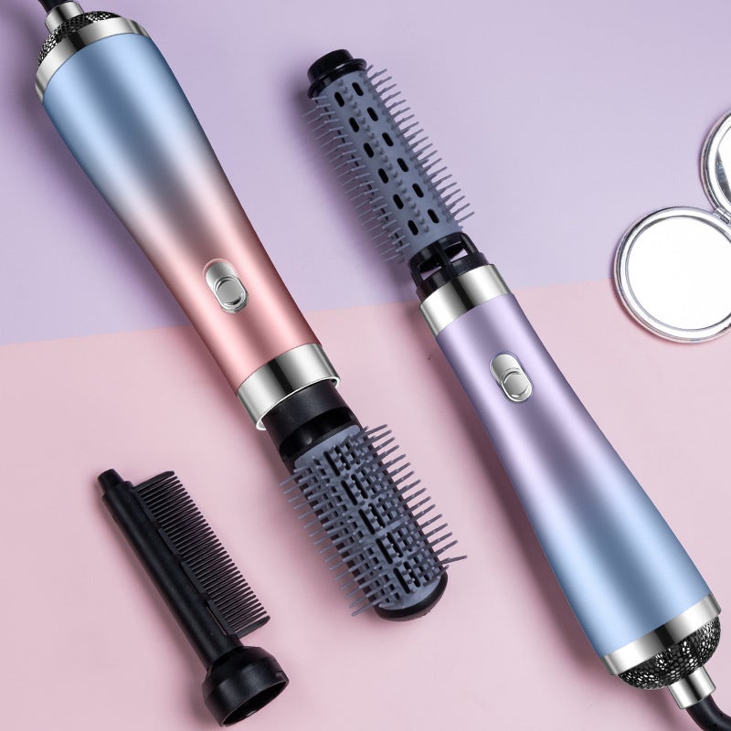 Dry And Wet Dual-Purpose Hair Dryer Air Comb Three-In-One Automatic Curly Hair Straight Perm 220V 110V Blowing Comb - Image 3