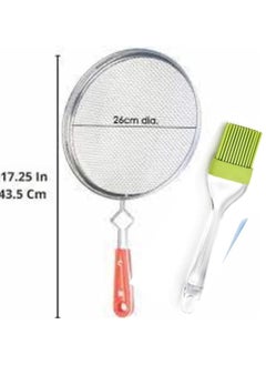Accessorize Kingdom Phulka Grill for Gas Stove, Grill Tawa Jali for Kitchen, Cooking Stainless Steel Papad Jali, Mesh Brinjal Roaster, Roti Grill Basket, Pulka Pan Roaster Grill for Gas  - Image 5