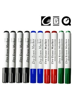 GBQ 12PCS Whiteboard Erasable Marker Set Multicolour  - Image 1
