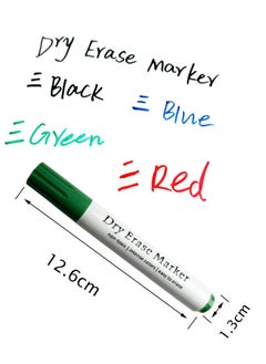 GBQ 12PCS Whiteboard Erasable Marker Set Multicolour  - Image 2