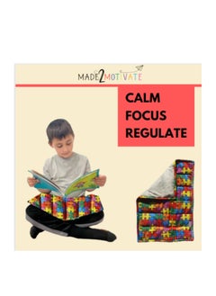 Made2Motivate Weighted Lap Pad for Kids Classroom and Special Study Materials  - Image 1