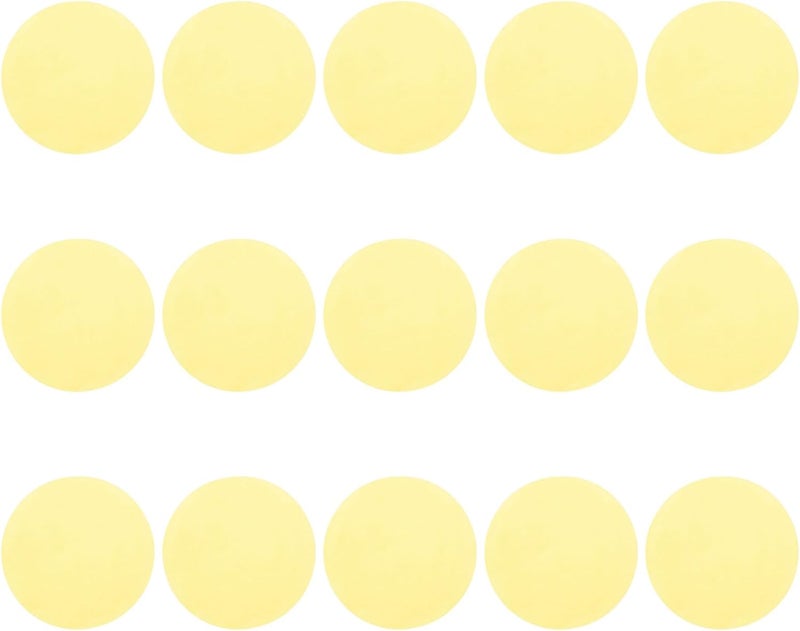 15pcs Correction Gel Light Filter Sticker - 7.4cm/3" Color Filter Film Colored Sheets Round Correction Film for Lamp Headlight - Image 1