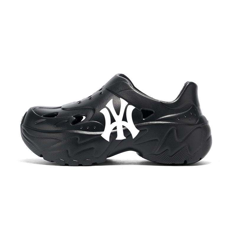 Croc Shoes Men'S New Summer Work Shoes Sports Thick-Soled Toe-Cap Heel Non-Slip Sandals Eva Sandals And Slippers - Image 1