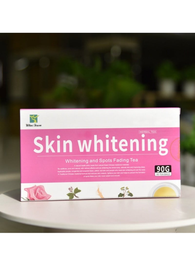 Wins Town Skin Whitening Tea To Remove Acne Smooth Skin Whitening and Spots Fading  - Image 5