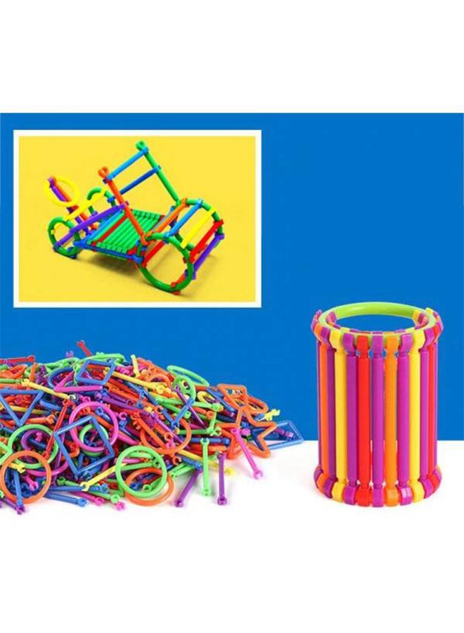 500-Piece Color Connector Building Blocks Kit Durable And Sturdy-Assorted, 500 - Image 4