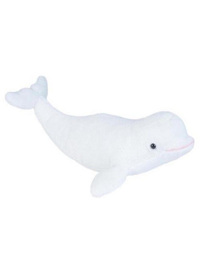 Wild Republic - Beluga Whale Plush Stuffed Animal Plush Toy Gifts For Kids Cuddlekins 15 Inches - Image 1