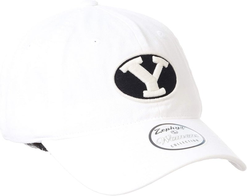 ZHATS NCAA Womens Adjustable Scholarship Hat Icon White - Image 4