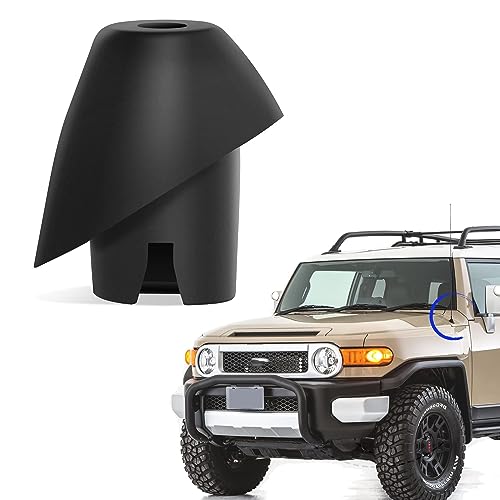 Anina Antenna Base for Toyota FJ Cruiser 2007-2017 Antenna Mount Car Radio Antenna Ornament 8639235032, 8639235031 Rubber Antenna Grommet Topper - Image 1