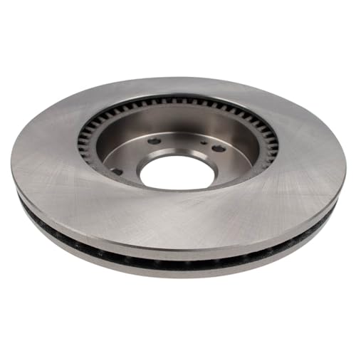 TRQ Front Brake Rotors Set Compatible with 2009-2012 Hyundai Elantra 2005-2010 Sonata 2010-2012 Tucson 2006-2010 Kia Optima 2010 Rondo 2012-2013 Soul 2011 Sportage - Image 5