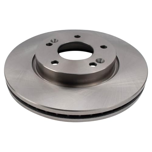 TRQ Front Brake Rotors Set Compatible with 2009-2012 Hyundai Elantra 2005-2010 Sonata 2010-2012 Tucson 2006-2010 Kia Optima 2010 Rondo 2012-2013 Soul 2011 Sportage - Image 3