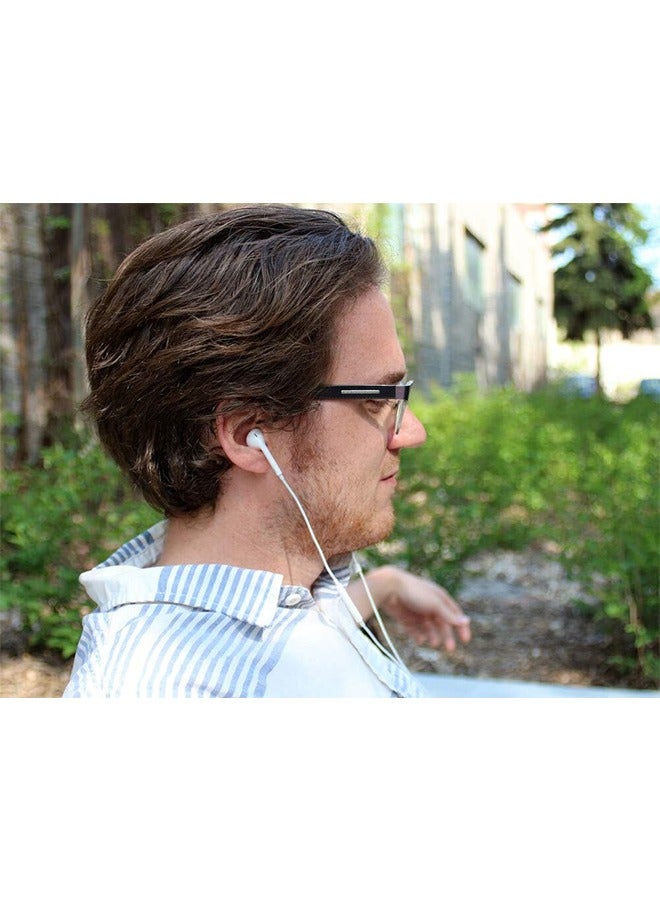 Ocean In-Ear Headphone 3.5mm Plug Wired Earphone for iPhone, with Microphone Headset Noise Isolating Earphones, Suitable for iPhone, iPad, Xiaomi, Huawei, Android Mobile Phone, Tablets, Laptops, White  - Image 4