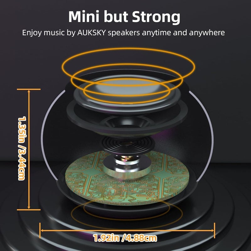 OMIRE Portable Bluetooth Speakers mini Wireless Bluetooth Speaker,Bluetooth 5.3, Mini Speaker with Lanyard Easy to Carry, Brief Design, IPX4 Waterproof Speaker - Image 2