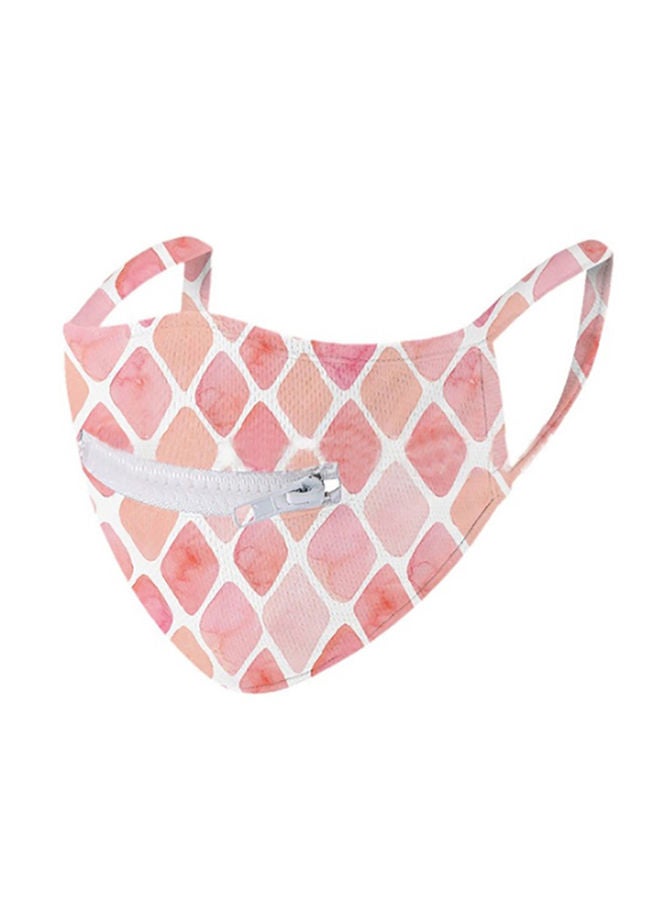 NIBEMINENT Adjustable Zipper Opening Protective Face Mask - Image 1