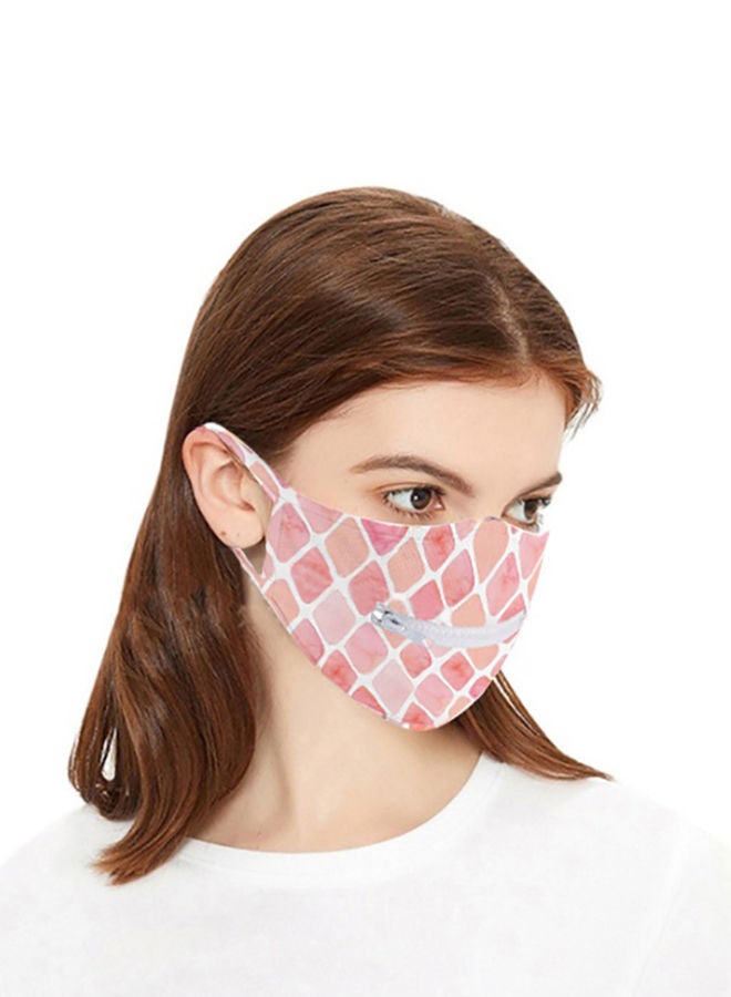 NIBEMINENT Adjustable Zipper Opening Protective Face Mask - Image 2