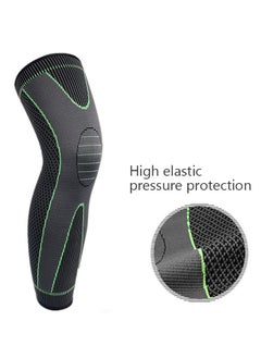 GROIC Adjustable Leg Guards Wraps, Knee Braces Sleeves Leg Compression Sleeves for Working Out and Injury Prevention, Protection Shin Guards for Basketball Football Running Trainning  - Image 5