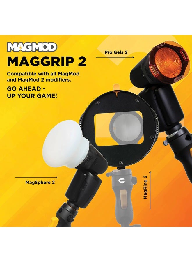 MAGMOD MagGrip 2 - Magnetic Flash Diffuser Attachment - Universal - Black - Silicone - Image 5