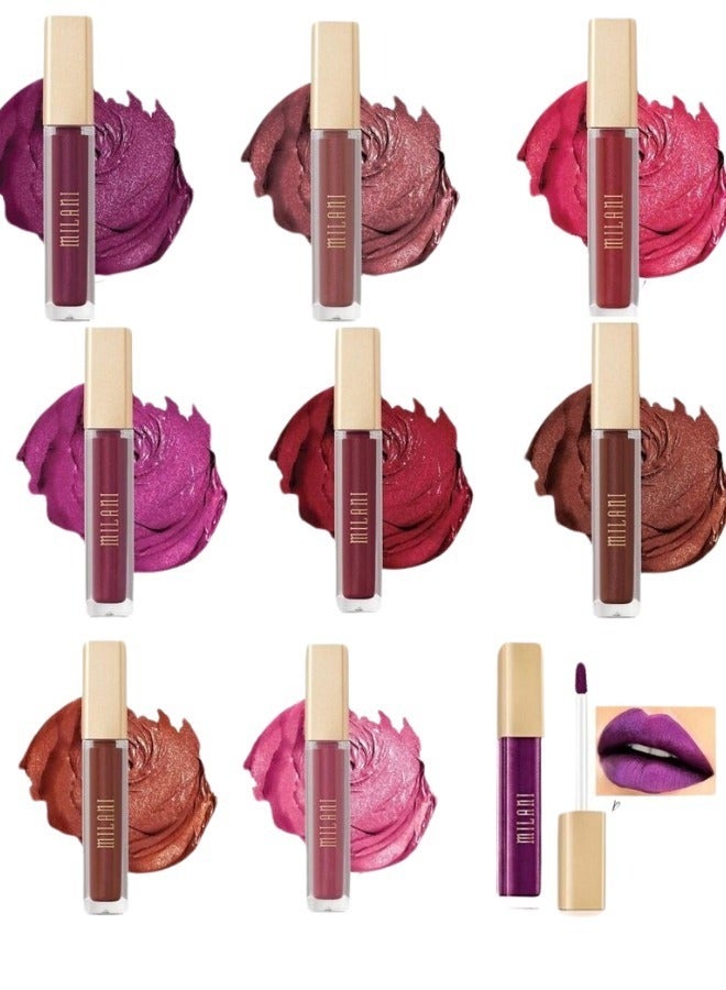 Milani Amore Matte Lip Crème, Shade Glamour 31, 6g - Long-Lasting, Full Coverage Matte Liquid Lipstick - Image 5