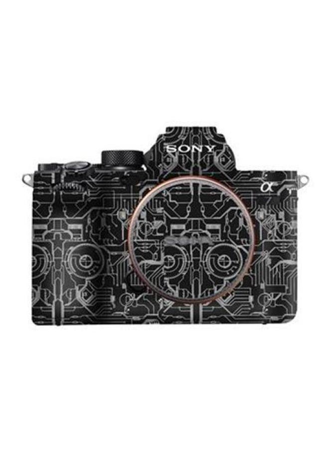 ماركة غير محددة - مناسب لكاميرا Sony A7R4، طبقة حماية SLR، لا يوجد لاصق متبقي، طبقة تغيير اللون، لا توجد علامات واقية للبشرة - اللون: فضي مثلثي شمالي - Image 1