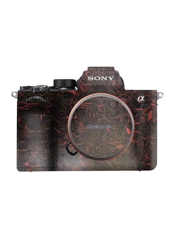 ماركة غير محددة - مناسب لكاميرا Sony A7R4، طبقة حماية SLR، لا يوجد لاصق متبقي، طبقة تغيير اللون، لا توجد علامات واقية للبشرة - اللون: فضي مثلثي شمالي - Image 1