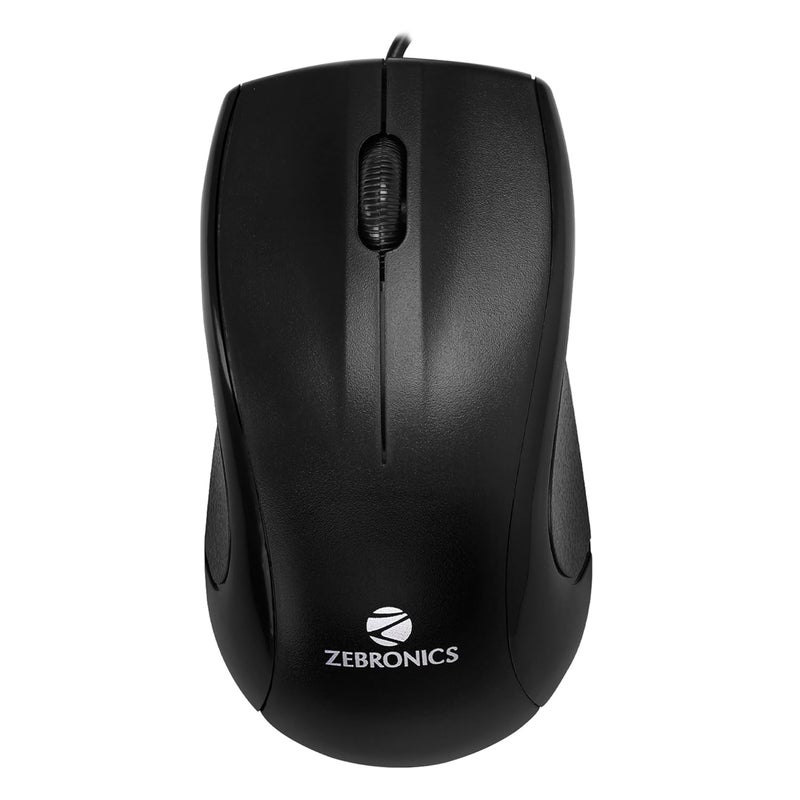 ZEBRONICS Wired Keyboard and Mouse Combo with 104 Keys and a USB Mouse with 1200 DPI -JUDWAA 750 - Image 2